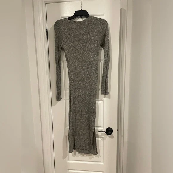 All saints Tina dress gray midi size medium - Picture 11 of 11